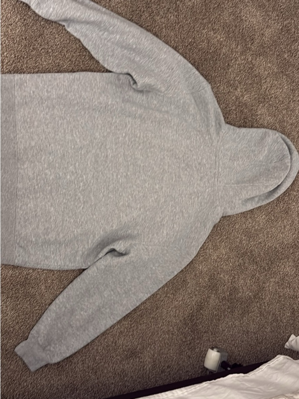 Men's Lightweight Hooded Sweatshirt - Light Gray